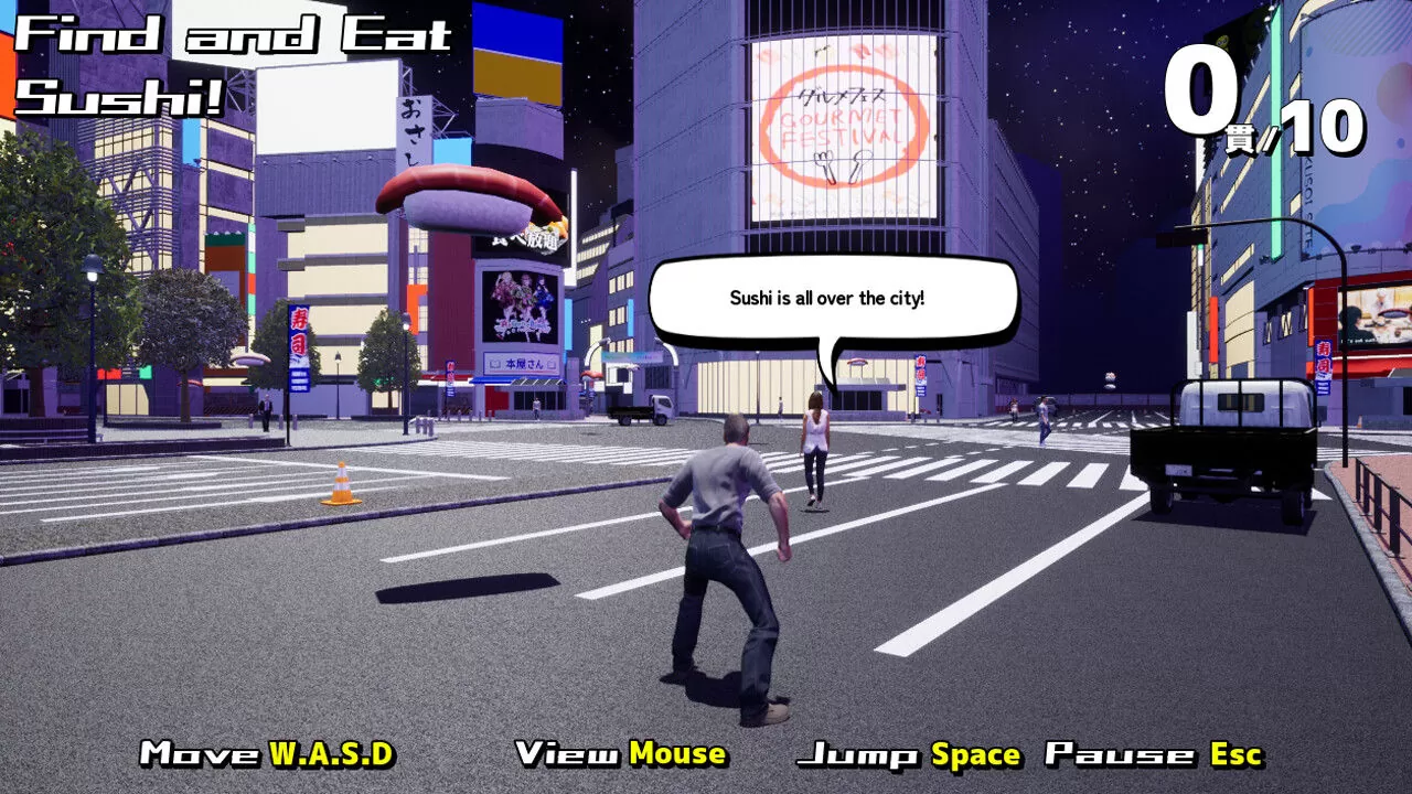 《I'm going to die if I don't eat sushi》续作定名《寿司灵魂宇宙》公开 Steam 页面