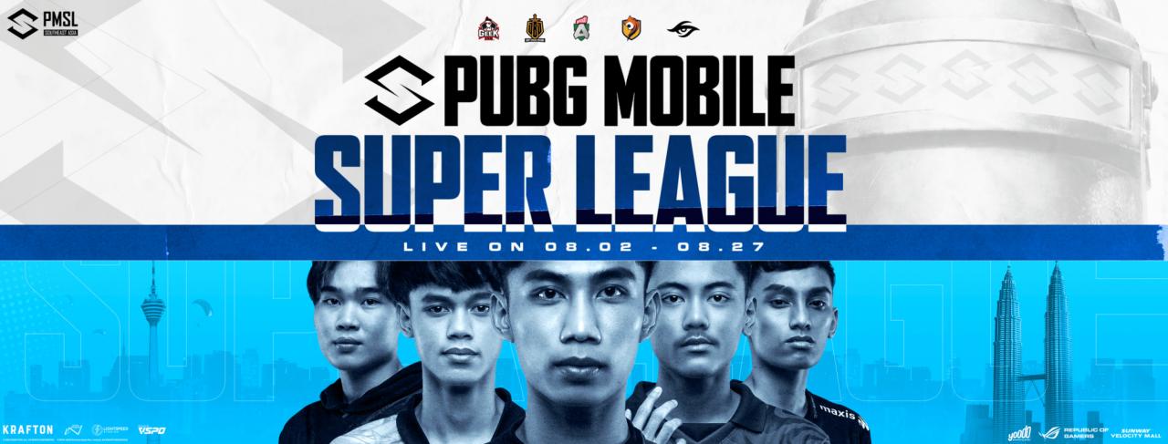 ASUS Republic of Gamers 宣布延续与 PUBG MOBILE Super League 的合作伙伴关系！