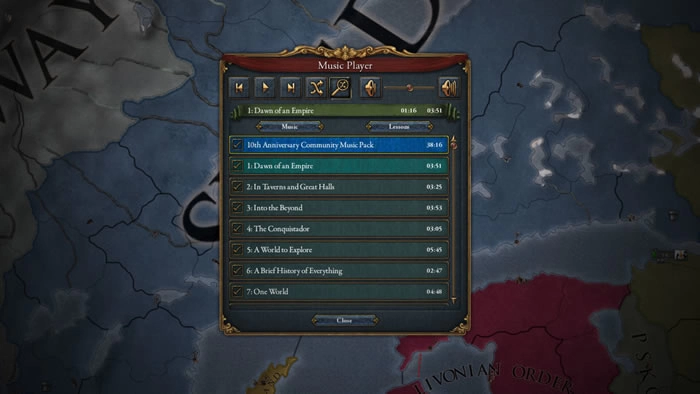 《Europa Universalis 征服四海IV》10 周年纪念免费音乐包开放下载