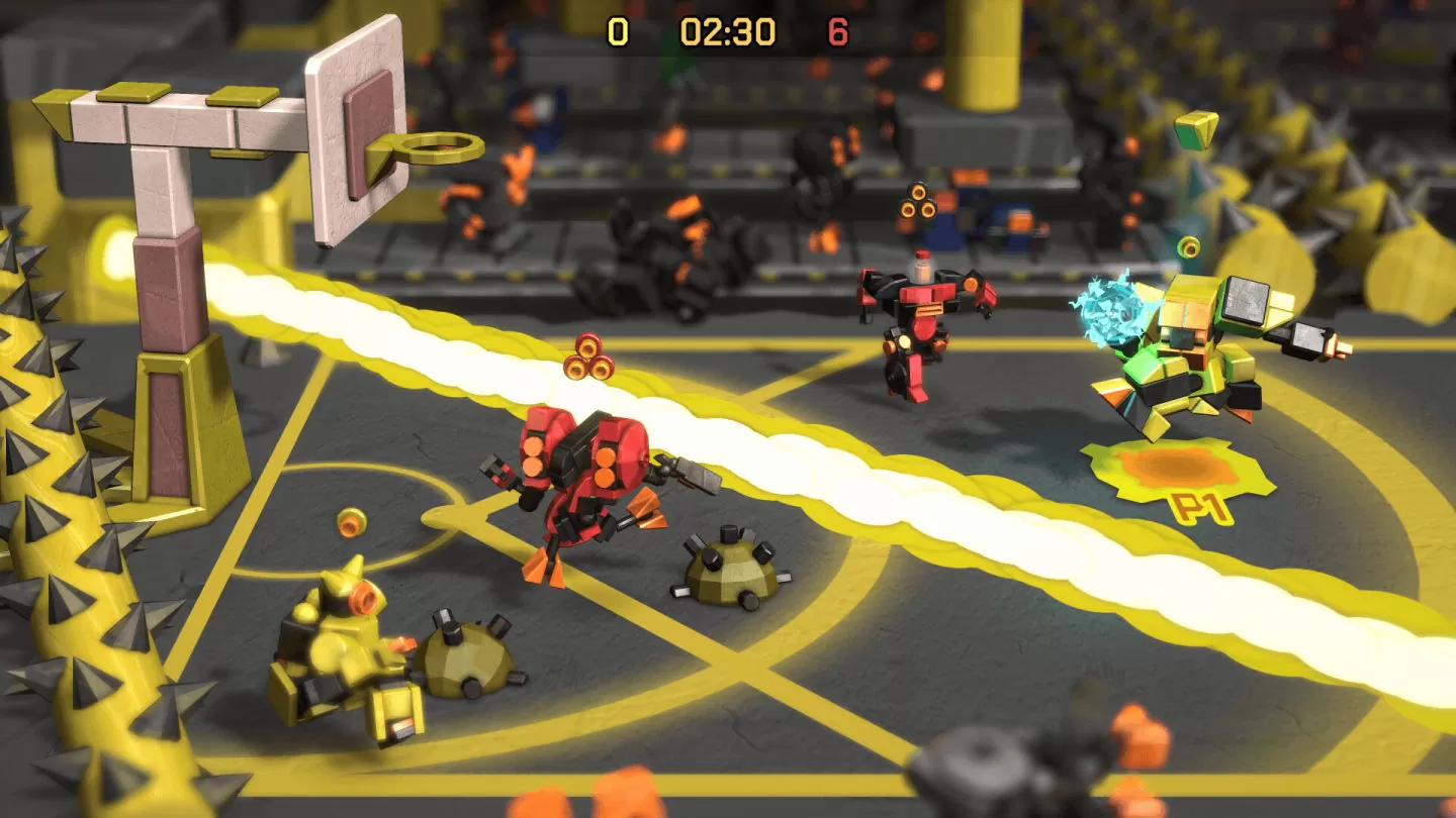 《机器人灌篮 RoboDunk》发售日公开，来场紧张刺激的 Roguelite 篮球对决！