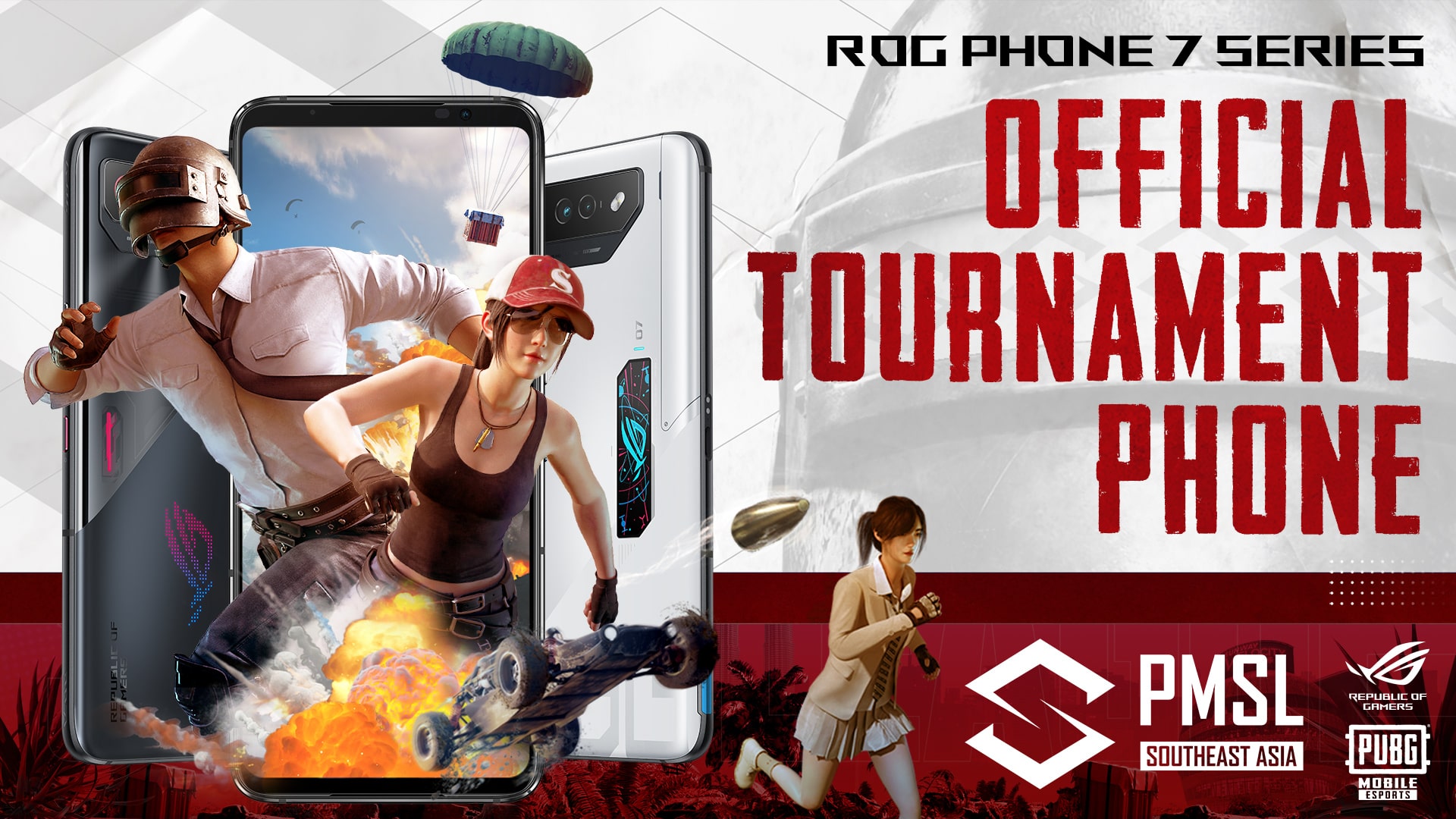 ASUS Republic of Gamers 宣布延续与 PUBG MOBILE Super League 的合作伙伴关系！