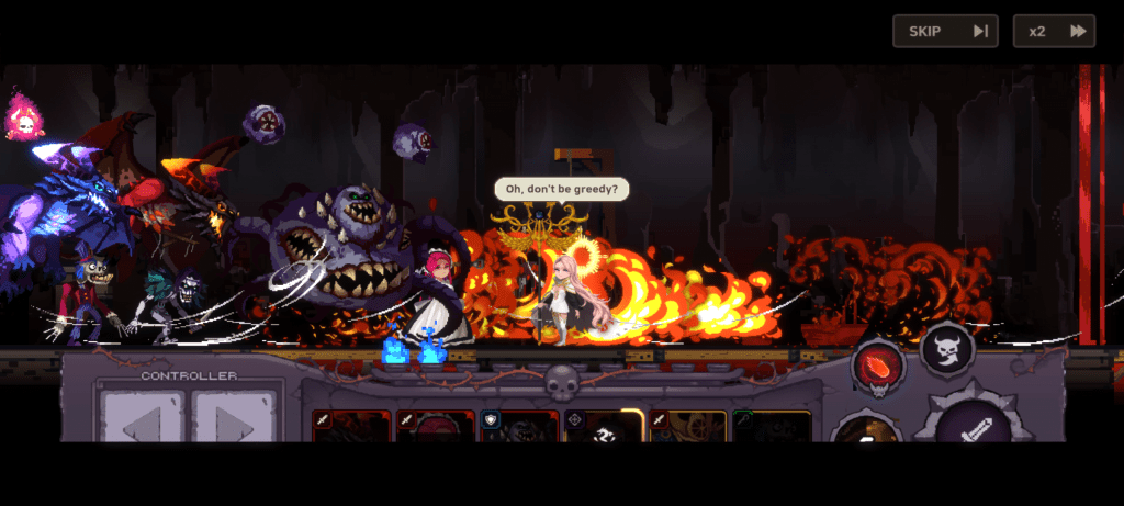 《地下城家园：防守 RPG》可以亲自操纵角色战斗的恶魔主题塔防
