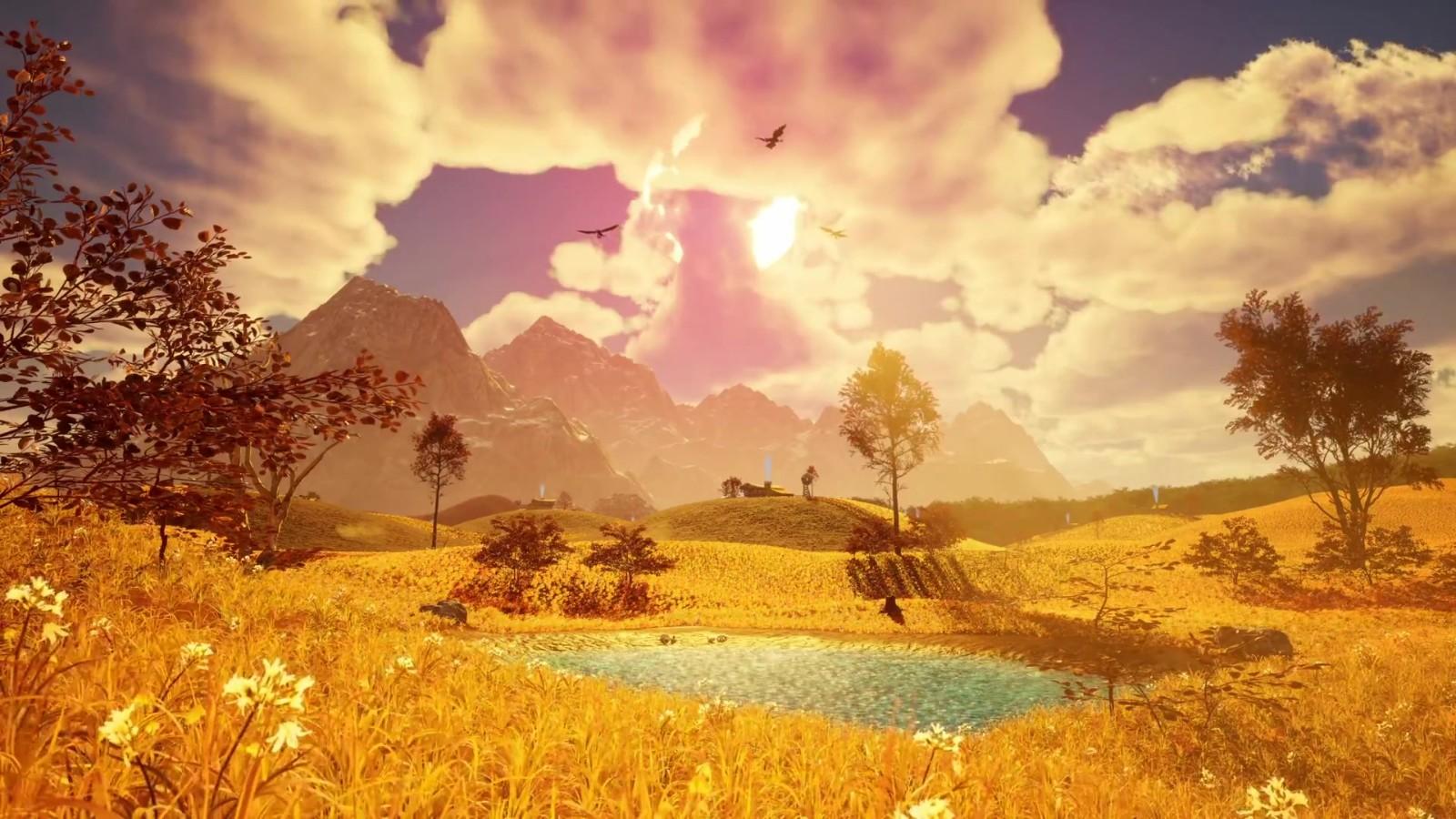 粉丝自制Unreal 5版《魔兽世界》 西部荒野美到爆灯