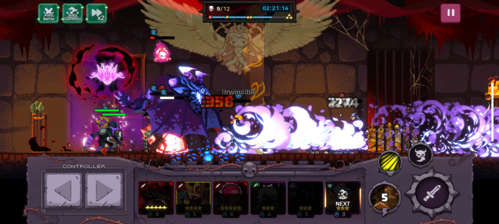 《地下城家园：防守 RPG》可以亲自操纵角色战斗的恶魔主题塔防