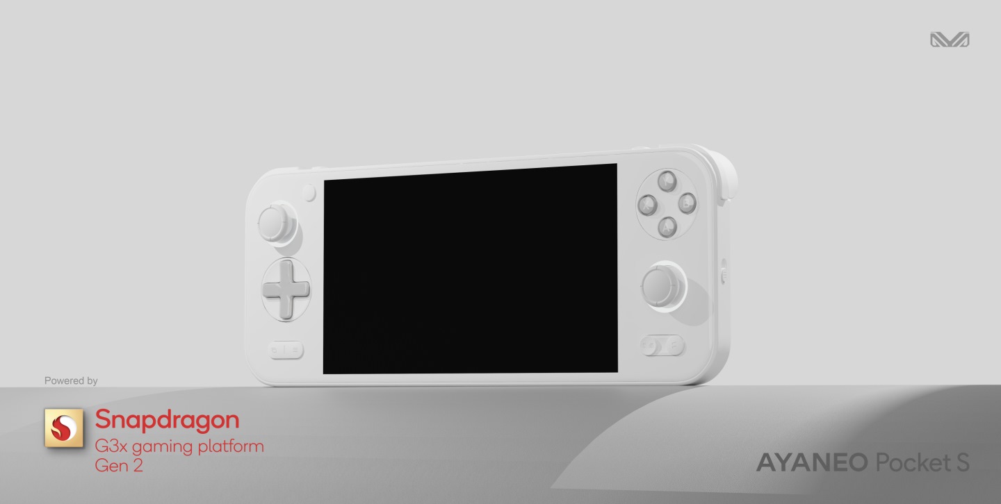 AYANEO推出的Pocket S掌上型游戏主机将成为首波采用Snapdragon G3x Gen2平台的产品。