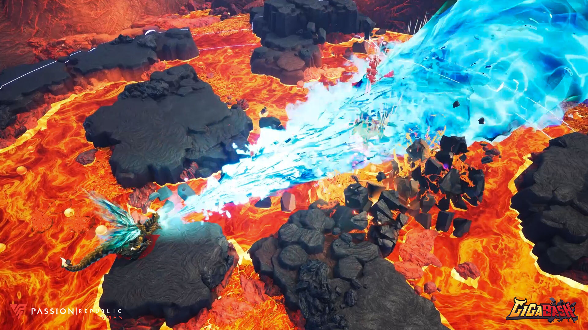 马来西亚团队作品《GigaBash》即日起正式登陆 Xbox & Nintendo 平台发售！