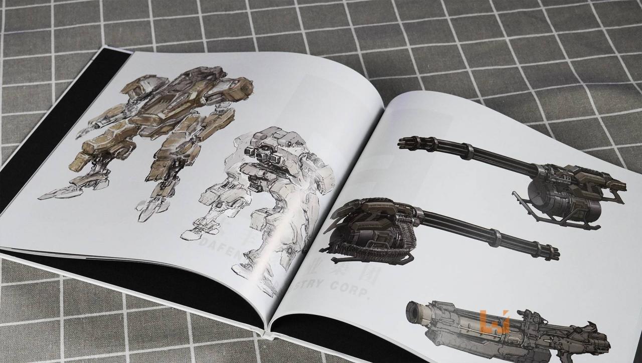 《ARMORED CORE VI FIRES OF RUBICON》限定版开箱！机甲模型还有武器和手部配件可以更换！