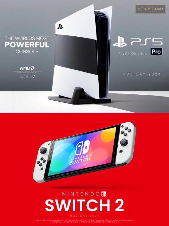 PS5 Pro/Switch2爆料总结 明年有望推出