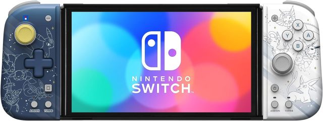 HORI全新《宝可梦》Nintendo Switch授权「伊布家族」专用摇杆周边套组
