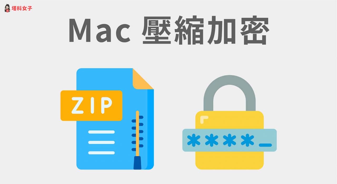 Mac 压缩加密教学，教你 3 招为档案压缩并加密码保护