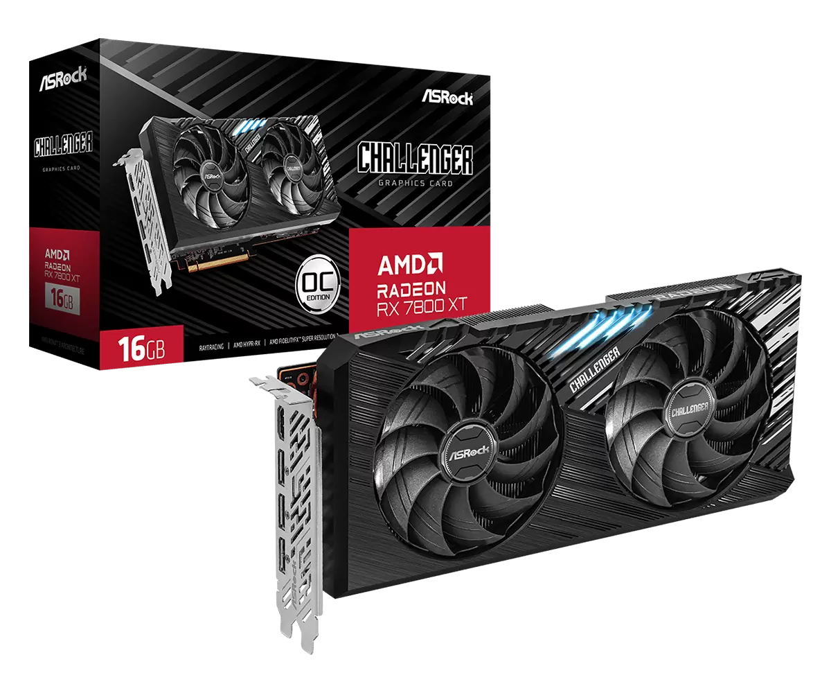 华擎科技发表AMD Radeon RX 7800 XT与Radeon RX 7700 XT系列显卡