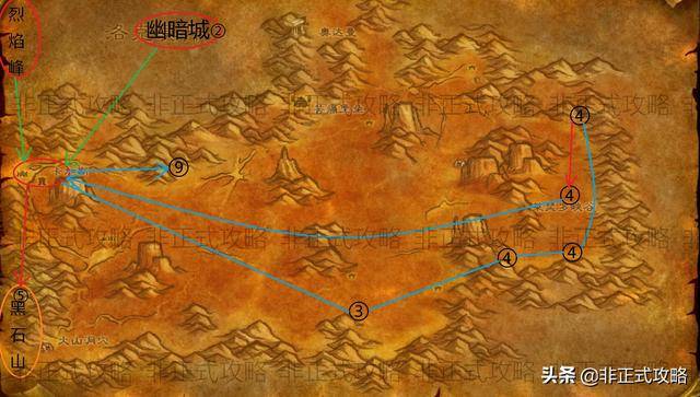 魔兽世界怀旧服任务1-60练级路线(魔兽怀旧服1-60级47小时完成教程)  第8张