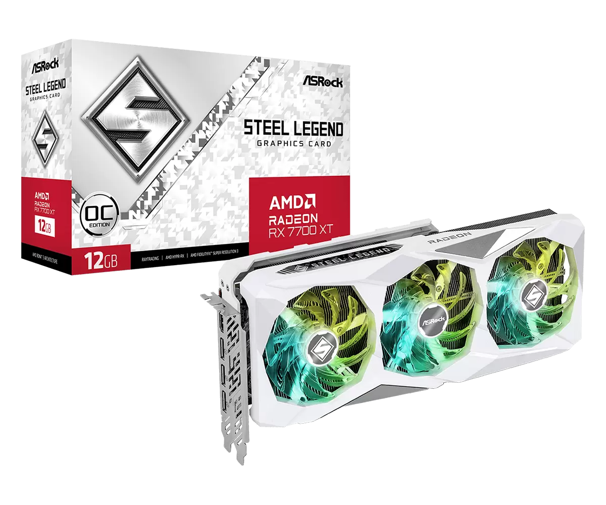 华擎科技发表AMD Radeon RX 7800 XT与Radeon RX 7700 XT系列显卡