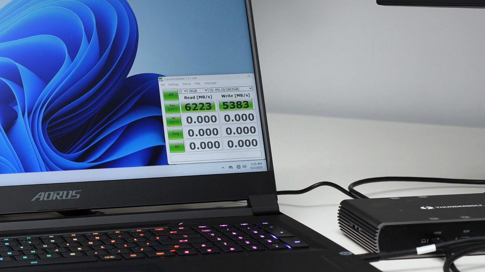 Intel Thunderbolt 5 产品 2024 年登场，外接固态硬盘传输速度超过 6GB/s