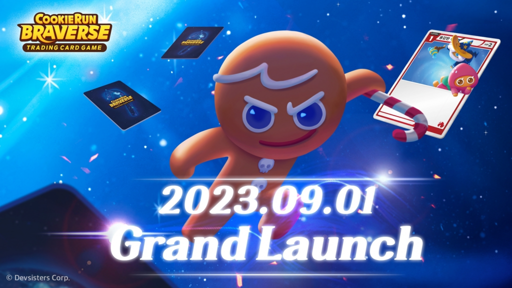 《跑跑姜饼人》TCG 卡牌游戏《Cookie Run：Braverse》于韩国发售 未来将举办赛事