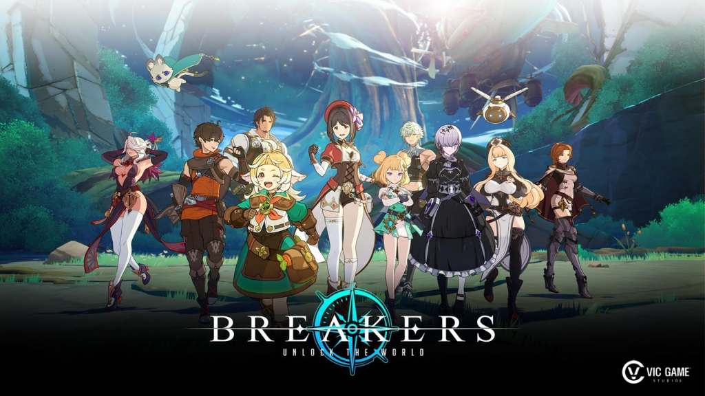 原神味二次元开放世界RPG《Breakers： Unlock the World》预告发布