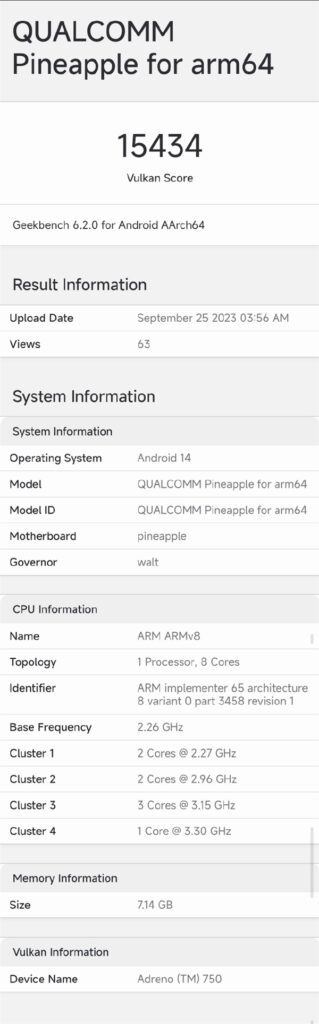 A17 Pro有压力了？Snapdragon 8 Gen3性能曝光：比上代提升近50%