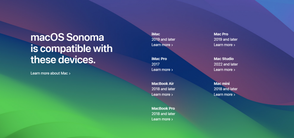 Apple 推出 macOS Sonoma 更新：优化小组件、升级视频会议、沉浸式游戏体验等