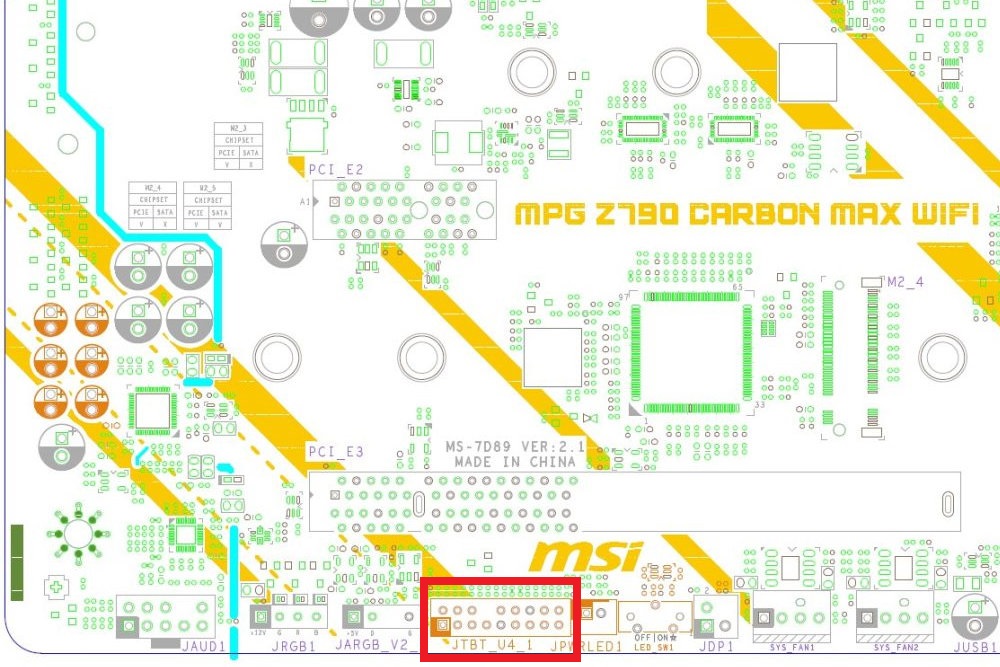 甩开Thunderbolt，MSI可能为Z790 Carbon Max WiFi主板提供USB4扩充卡