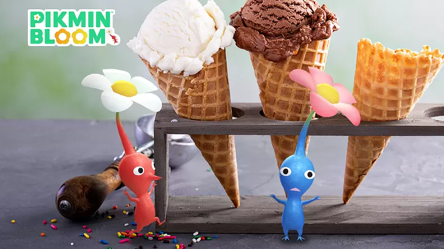 《Pikmin Bloom》全新活动挑战将推出冰淇淋饰品皮克敏登场