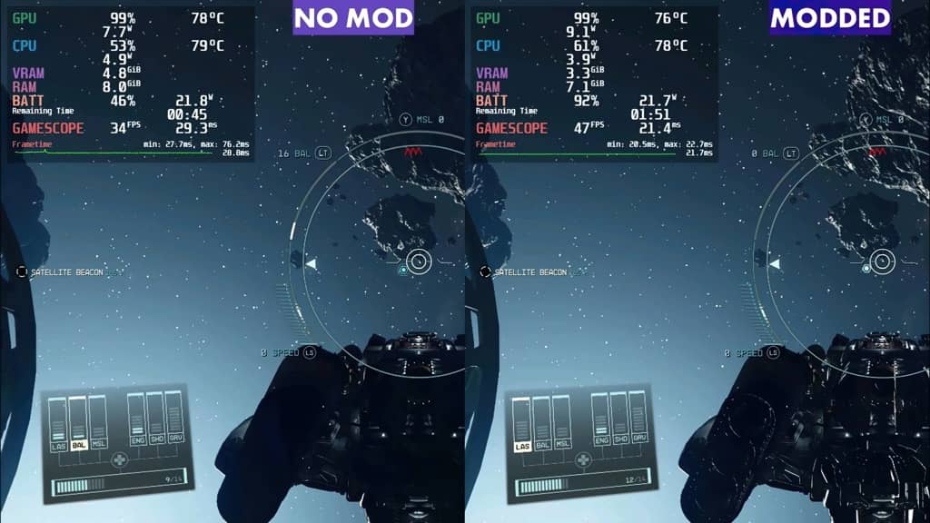 《星空 Starfield》第一个重要Steam Deck 性能Mod登场