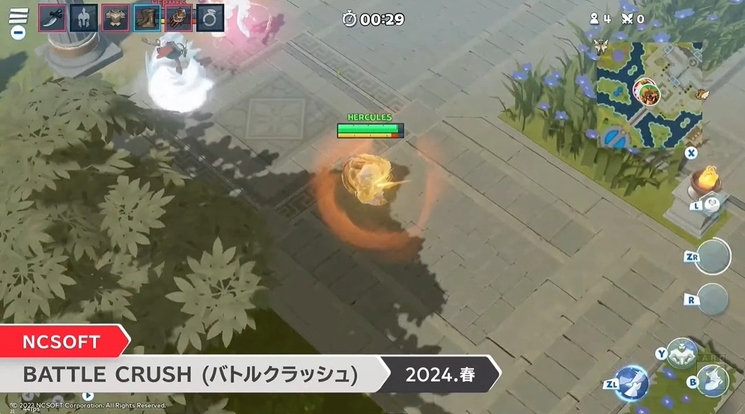 《Battle Crush 诸神大乱斗》公开最新影片，2024 年春天开启