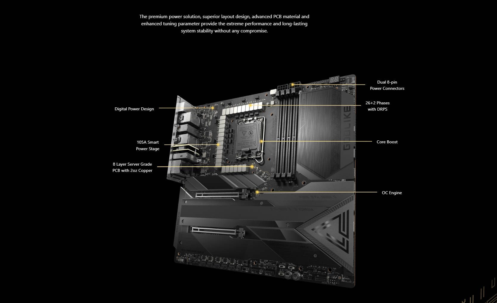 技嘉开始放弃最顶的 CPU VRM 直连真相设计？