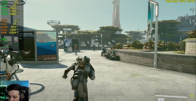 《星空》PC版优化堪忧 3060显示卡 低画质未能稳定60FPS