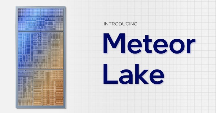 Intel推出全新架构移动版Meteor Lake处理器，除了P-Core与E-Core外SoC模块内还多2颗超省电E-Core