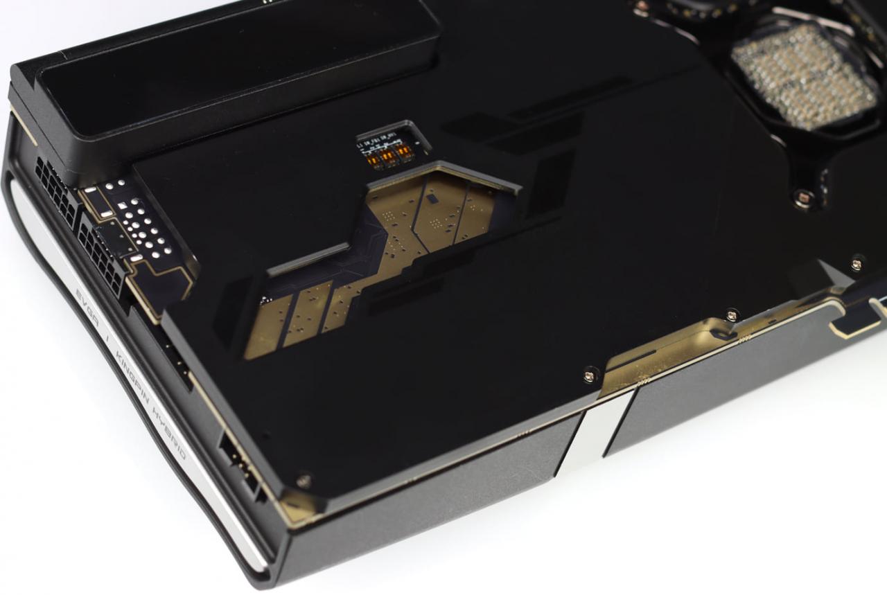 evga geforce rtx 3090 ti kingpin hybrid发布,双16针电源连接器和