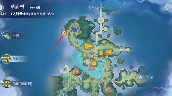 梦幻新诛仙草庙村探灵全攻略(梦幻新诛仙草庙村探灵详细位置)  第30张