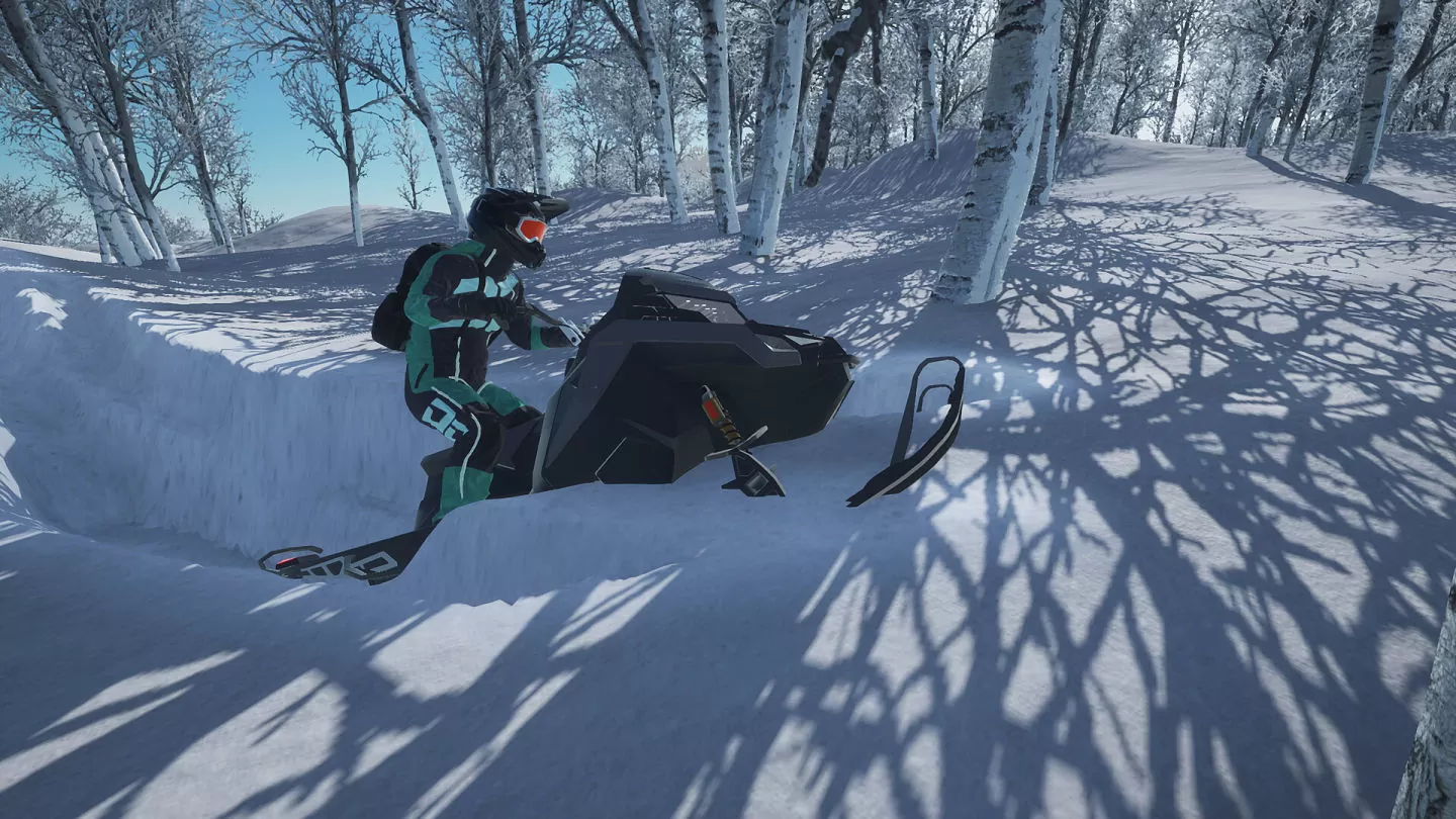 《Sledders》雪上摩托车模拟器今年冬季开放抢先体验，在银色世界里享受滑雪乐趣！