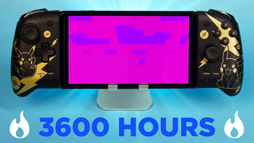 Nintendo Switch OLED 的屏幕多久会开始老化？ 持续3600小时才会有残影