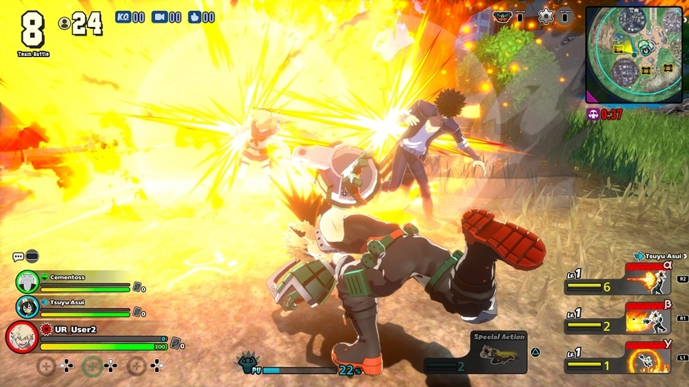 《我的英雄学院》系列最新对战游戏 《MY HERO ULTRA RUMBLE》即将登场！