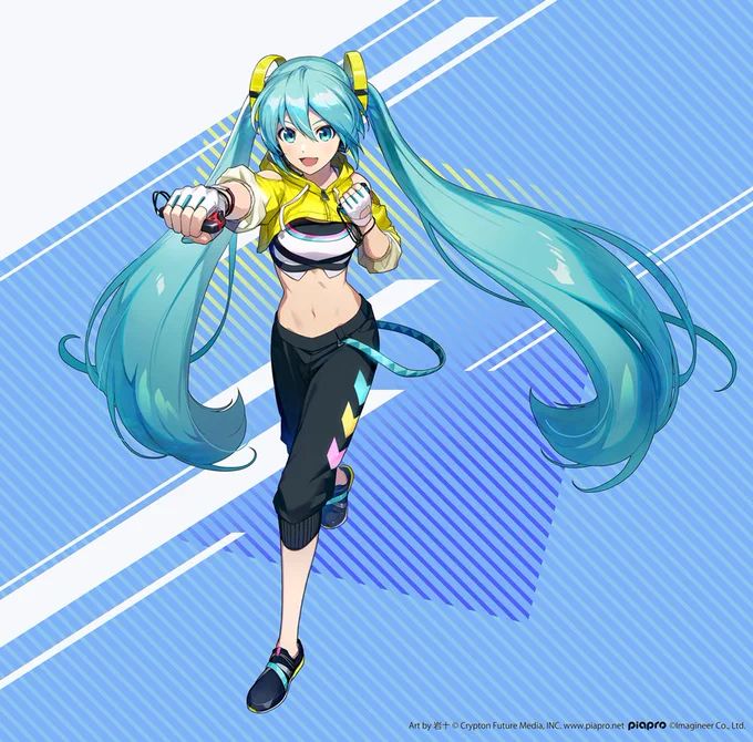 初音陪你热血挥洒汗水！ Switch《健身拳击 feat. 初音未来》确定制作发行