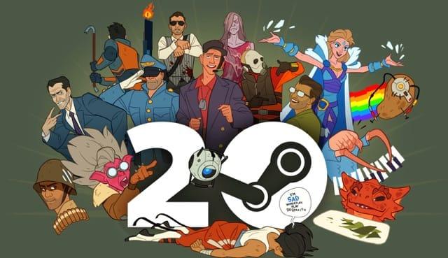 Steam推出平台推出20周年回顾历史分享
