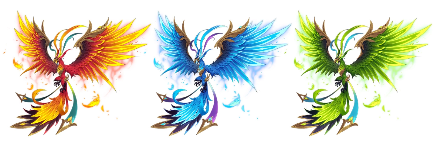 《魔灵召唤：克罗尼柯战记》烈焰绽放的全新魔灵「凤凰」 火热降临！