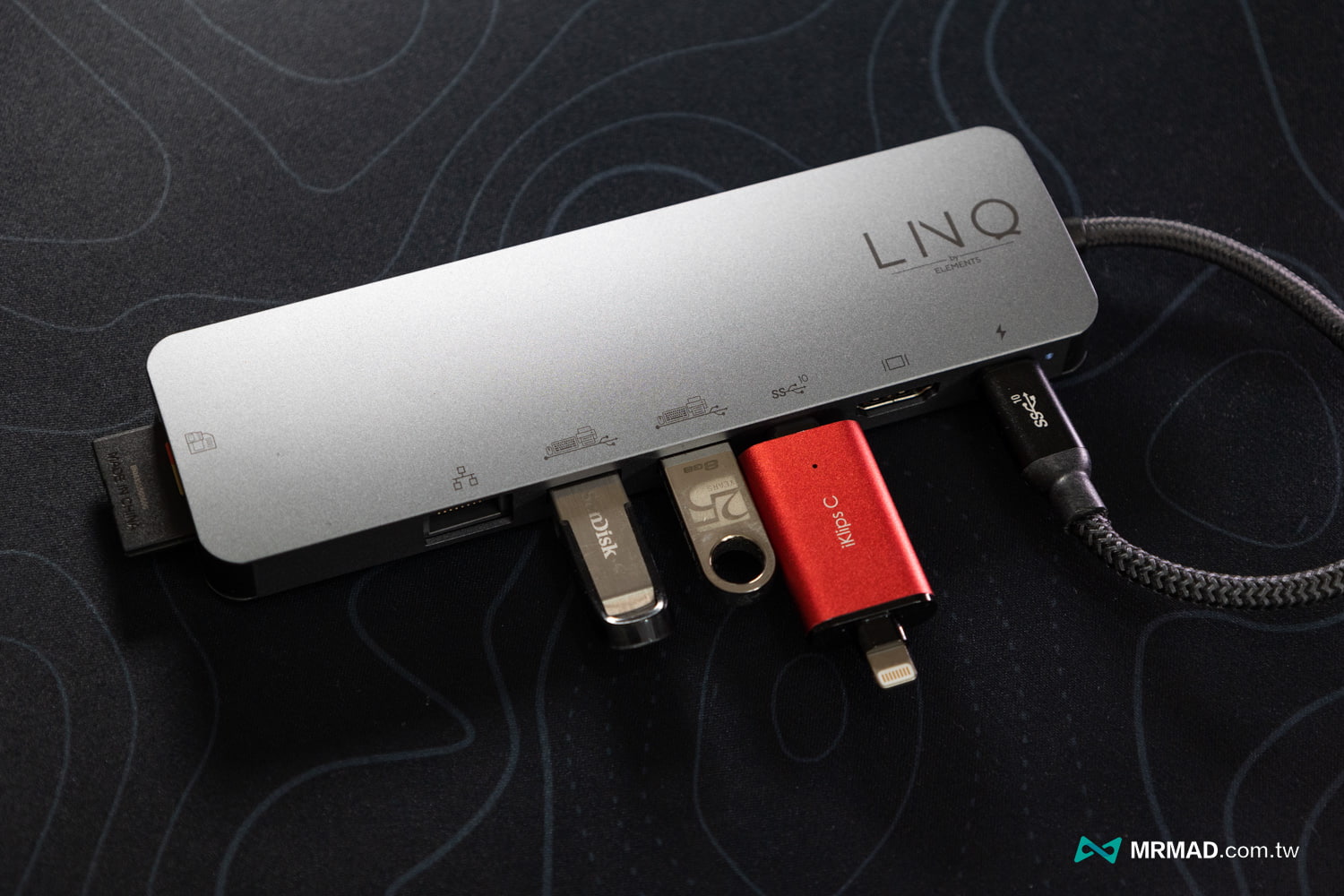 丹麦LINQ 9合1 SSD Pro Studio Hub 集线器开箱15