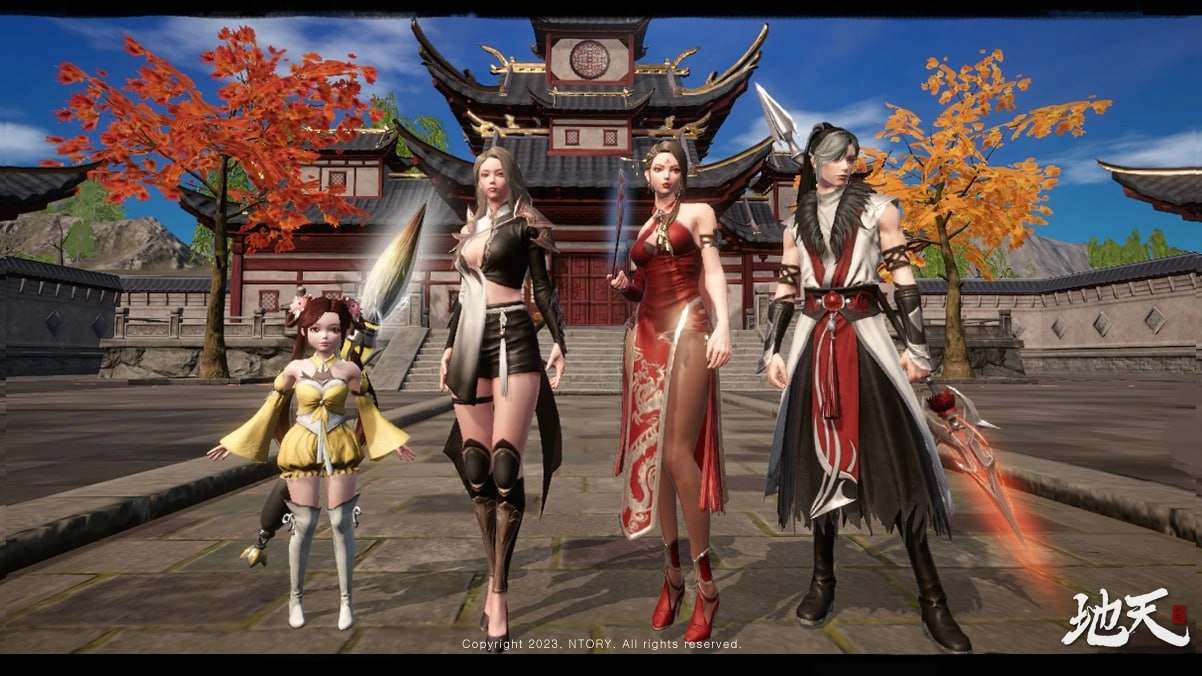 《十二之天M》ntori 武侠风 MMORPG《地天》9 月底 CBT 封测！ 四大职业抢先公开
