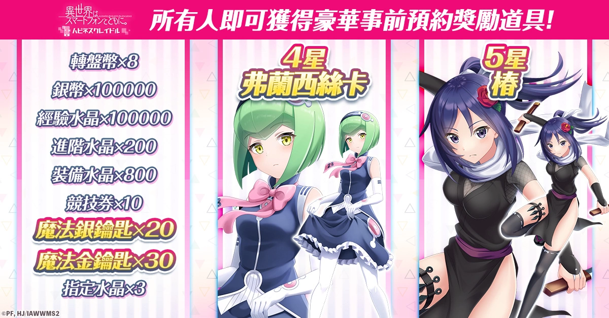 动画改编RPG游戏《带着智能手机闯荡异世界。 幸福摇篮》今日在G123上线！