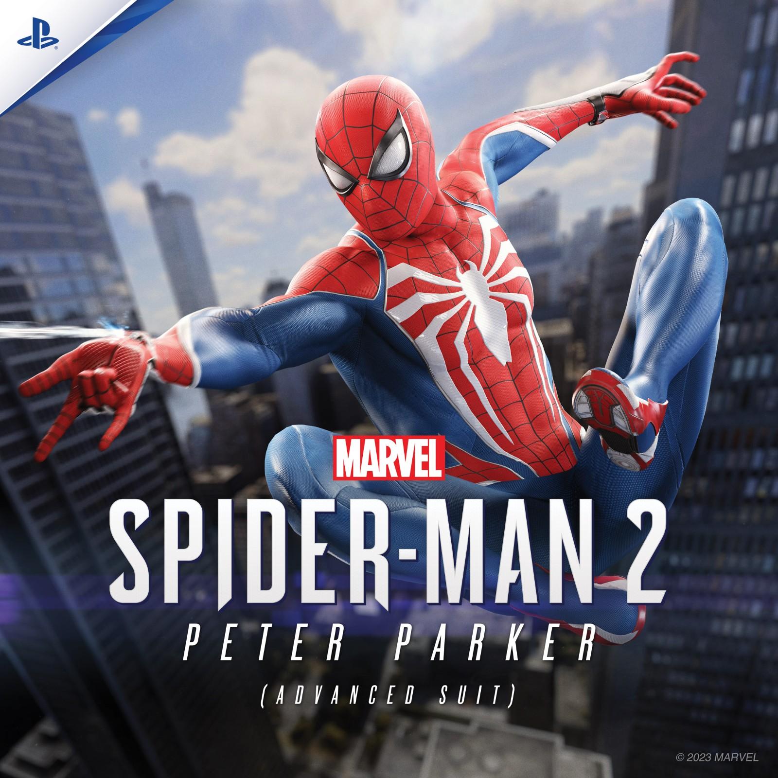 PS5《漫威蜘蛛侠2》全新海报双蜘蛛侠登场