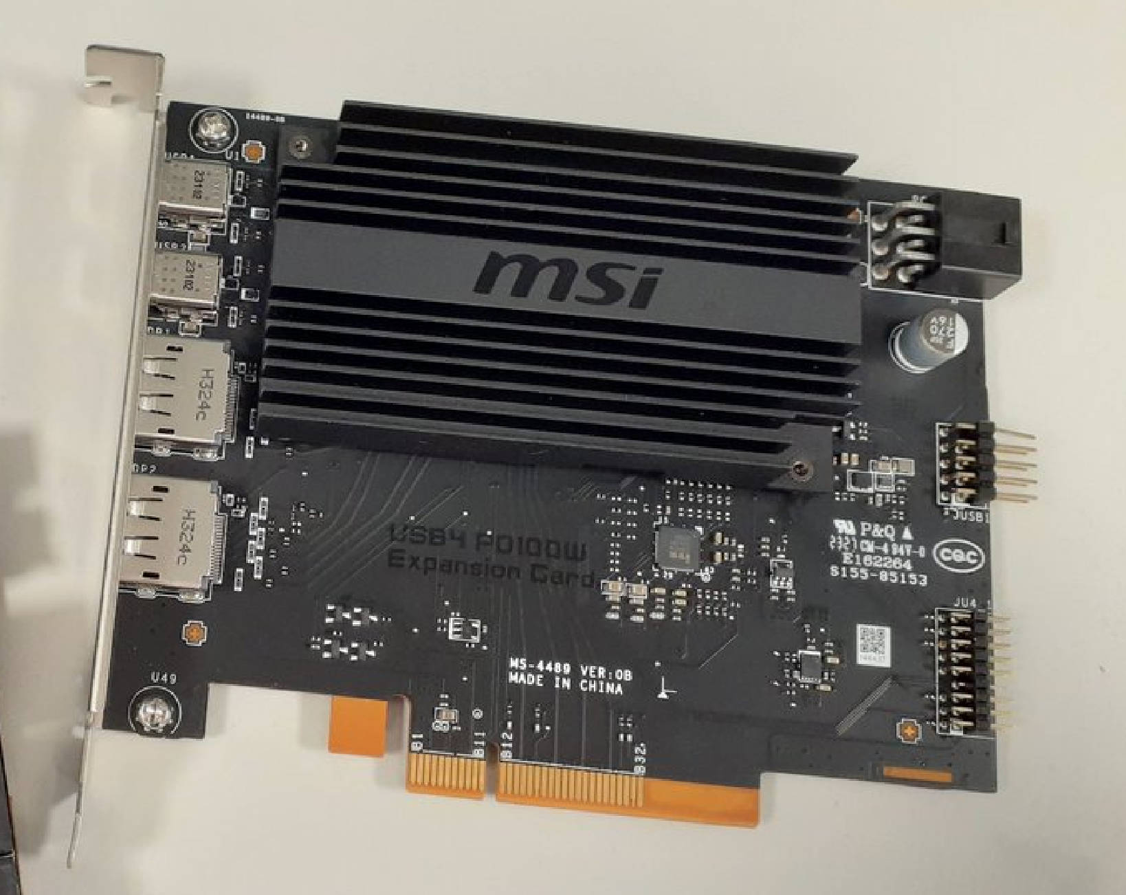 微星MPG Z790 CARBON MAX WIFI将附送USB4 PD100W扩充卡？？
