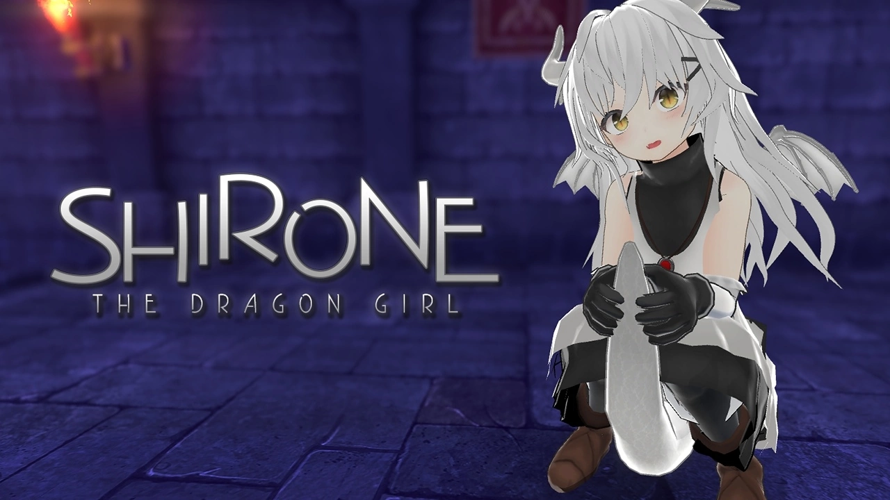 操作少女探索神秘城堡《Shirone：龙族少女》demo 版开放尝鲜试玩