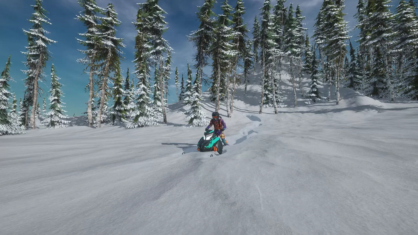 《Sledders》雪上摩托车模拟器今年冬季开放抢先体验，在银色世界里享受滑雪乐趣！