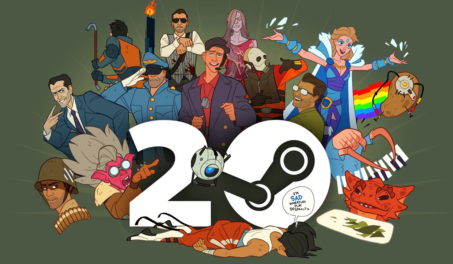 Steam 20周年特设网页公开 推出0.7折游戏组合包 - 电脑王阿达
