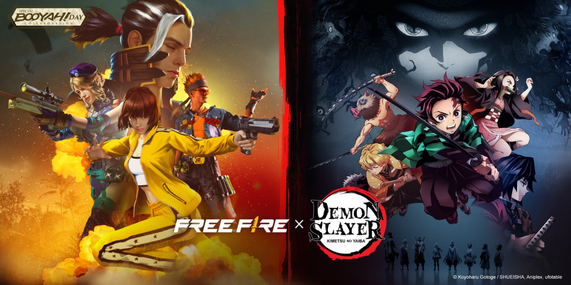 《Free Fire》×《鬼灭之刃》联动将于 9 月 27 日正式开启！