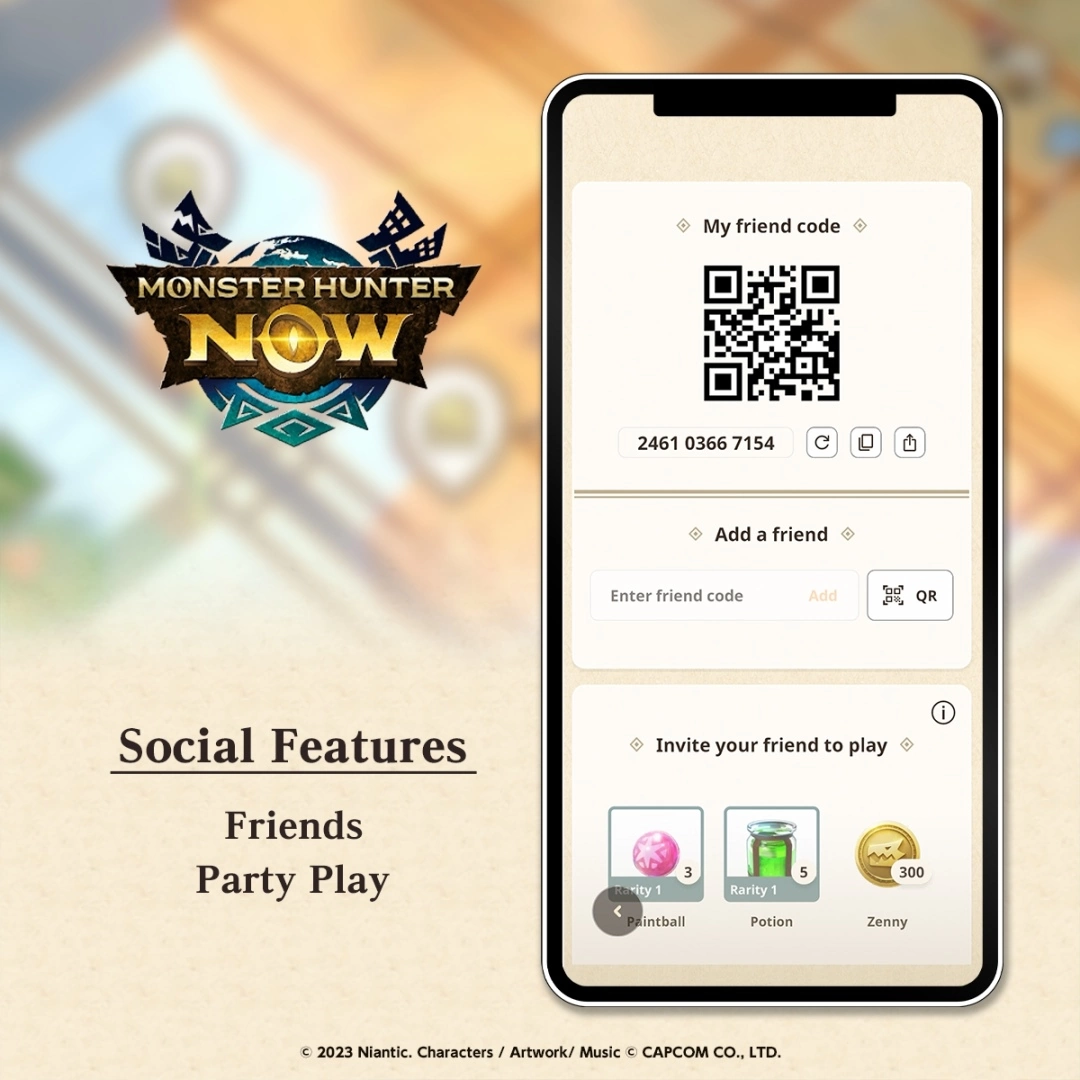 Niantic×Capcom 合作推出《Monster Hunter Now》上线，今日起狩猎解禁