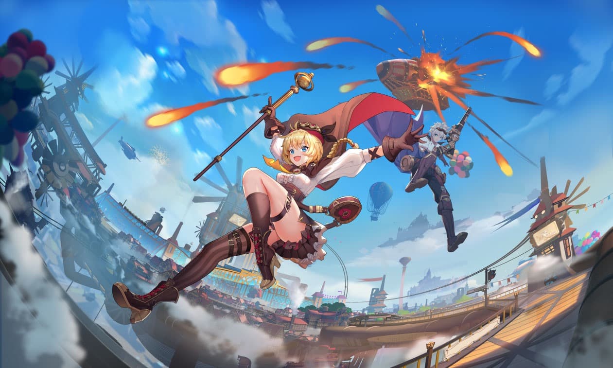 蒸汽幻想题材冒险RPG手游《空之要塞：启航》9月20日双平台正式上市