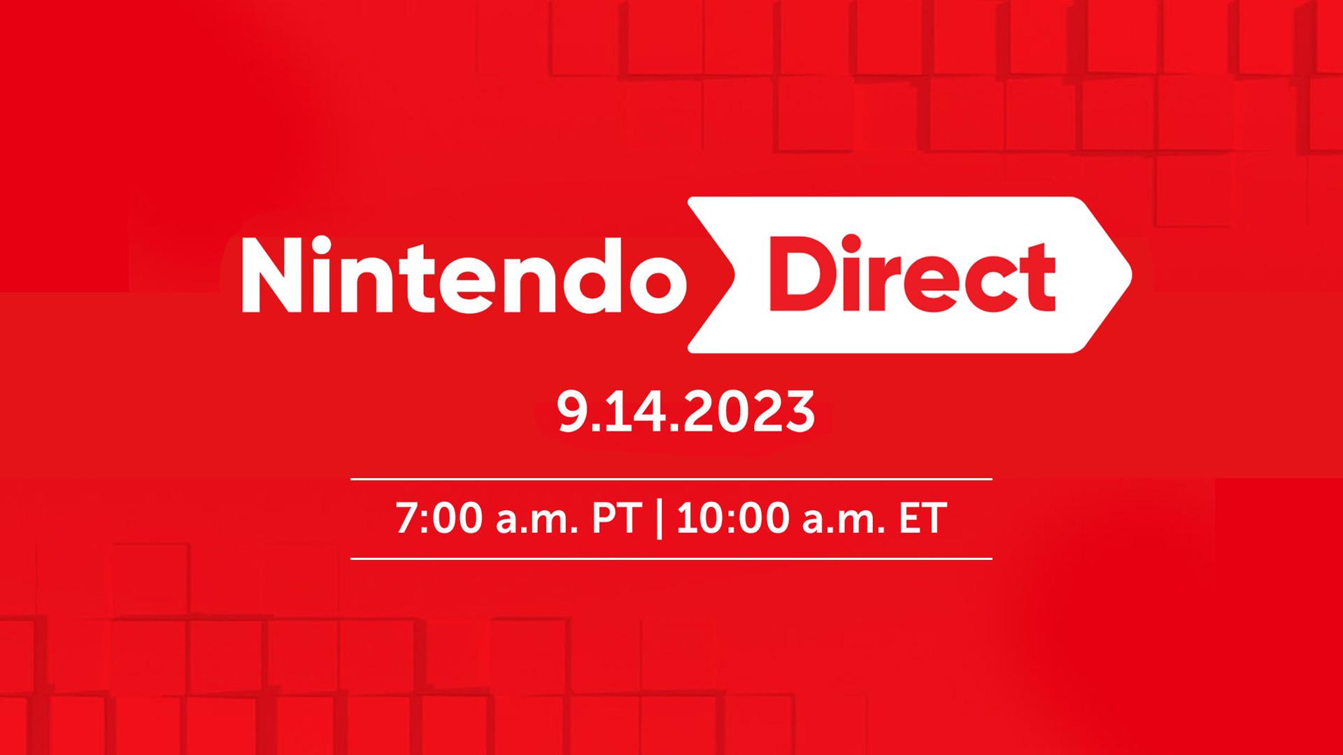 任天堂Direct公布时间9月14日晚10点