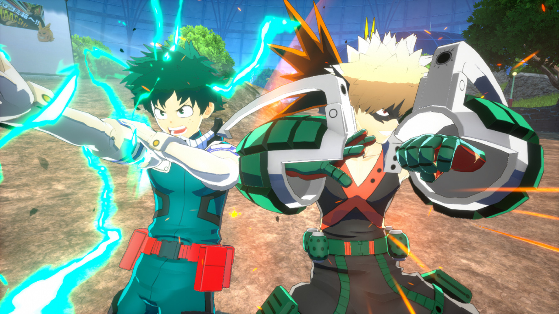推出日公布！24 人免费大逃杀游戏《MY HERO ULTRA RUMBLE》实机游玩画面公开！